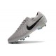 Chaussure Nike Tiempo Legend 10 Elite FG Gris Atmosphère Noir