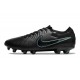 Chaussure Nike Tiempo Legend 10 Elite FG Noir Jungle