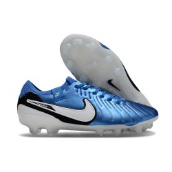 Chaussure Nike Tiempo Legend 10 Elite FG Envol Blanc