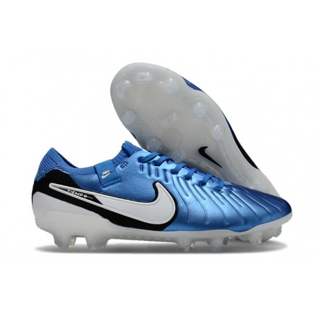 Chaussure Nike Tiempo Legend 10 Elite FG Envol Blanc