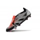 adidas Predator Elite Tongue FG Noir Argent Rouge