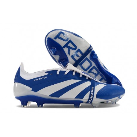 adidas Predator Elite Tongue FG Bleu Blanc