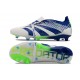 adidas Predator Elite Tongue FG Blanc Bleu Vert