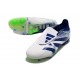 adidas Predator Elite Tongue FG Blanc Bleu Vert