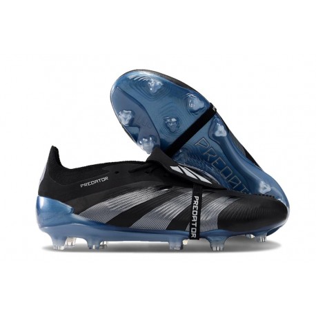 adidas Predator Elite Tongue FG Noir Bleu