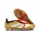 adidas Predator Elite Tongue FG Or Blanc Rouge