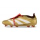 adidas Predator Elite Tongue FG Or Blanc Rouge