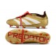 adidas Predator Elite Tongue FG Or Blanc Rouge