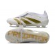 adidas Predator Elite Tongue FG Blanc Ftwr Or Métallique 