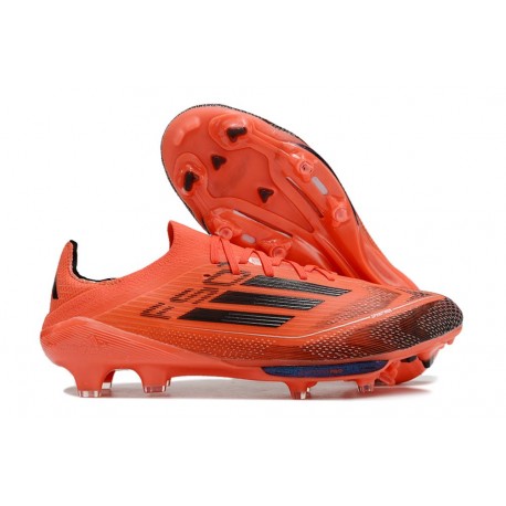 Adidas F50+ Elite FG Nouvelles Turbo Noir Aurore Platin Métallique