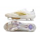 adidas F50+ Elite FG Day Spark - Blanc Doré