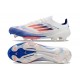 adidas F50+ Elite FG Advancement - Blanc Bleu Rouge 