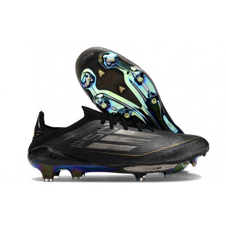 adidas F50+ Elite FG Dark Spark - Noir Argenté Doré