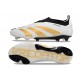 adidas Predator Elite Laceless FG Blanc Or