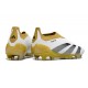 adidas Predator Elite Laceless FG Blanc Or Argent