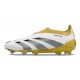 adidas Predator Elite Laceless FG Blanc Or Argent