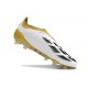 adidas Predator Elite Laceless FG Blanc Or Argent