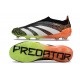 adidas Predator Elite Laceless FG Noir Blanc Vert Orange