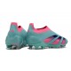 adidas Predator Elite Laceless FG Bleu Rose