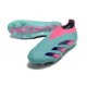 adidas Predator Elite Laceless FG Bleu Rose