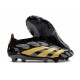 adidas Predator Elite Laceless FG Noir Or