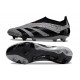 adidas Predator Elite Laceless FG Carbone Noir