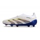 adidas Predator Elite Laceless FG Blanc Gris