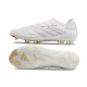 Chaussure adidas Copa Pure II + Elite FG Cuir Blanc Ftwr Or Métallique