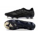 Chaussure adidas Copa Pure II + Elite FG Cuir Noir Carbone Or Métallique