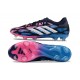 Chaussure adidas Copa Pure II + Elite FG Cuir Encre Légende Blanc Ftwr Rose Solaire