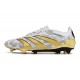 Chaussure adidas Predator Elite FG Blanc Or Gris