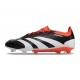 Chaussure adidas Predator Elite FG Noir Blanc Rouge