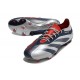 Chaussure adidas Predator Elite FG Argent Noir Rouge