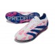 Chaussure adidas Predator Elite FG Blanc Rose Bleu