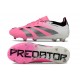 Chaussure adidas Predator Elite FG Rose Blanc Noir