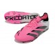 Chaussure adidas Predator Elite FG Rose Blanc Noir