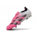 Chaussure adidas Predator Elite FG Rose Blanc Noir