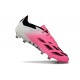 Chaussure adidas Predator Elite FG Rose Blanc Noir