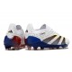 Chaussure adidas Predator Elite FG Blanc Gris Bleu Rouge