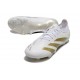 Chaussure adidas Predator Elite FG Blanc Or