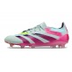 Chaussure adidas Predator Elite FG Bleu Très Pâle Rose Lucide Jaune Semi Solaire