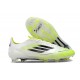 adidas F50 Elite FG Blanc Noir Volt