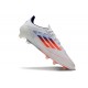 adidas F50 Elite FG Blanc Rouge Bleu