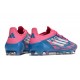 adidas F50 Elite FG Bleu Solaire Blanc Ftwr Rose