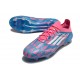 adidas F50 Elite FG Bleu Solaire Blanc Ftwr Rose