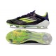 adidas F50 Elite FG Fast Reborn - Violet Blanc Lucid Lemon