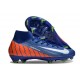 Nike Mercurial Superfly X Elite FG Bleu Orange Blanc