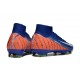 Nike Mercurial Superfly X Elite FG Bleu Orange Blanc