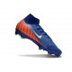 Nike Mercurial Superfly X Elite FG Bleu Orange Blanc