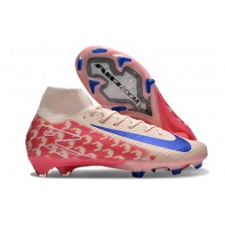 Nike Mercurial Superfly 10 Elite FG Rose Rouge Bleu